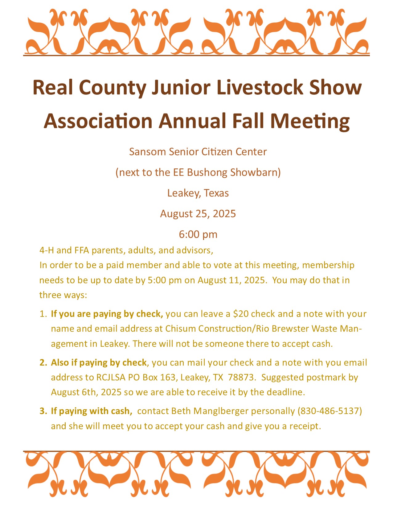 Real County Junior Livestock Show